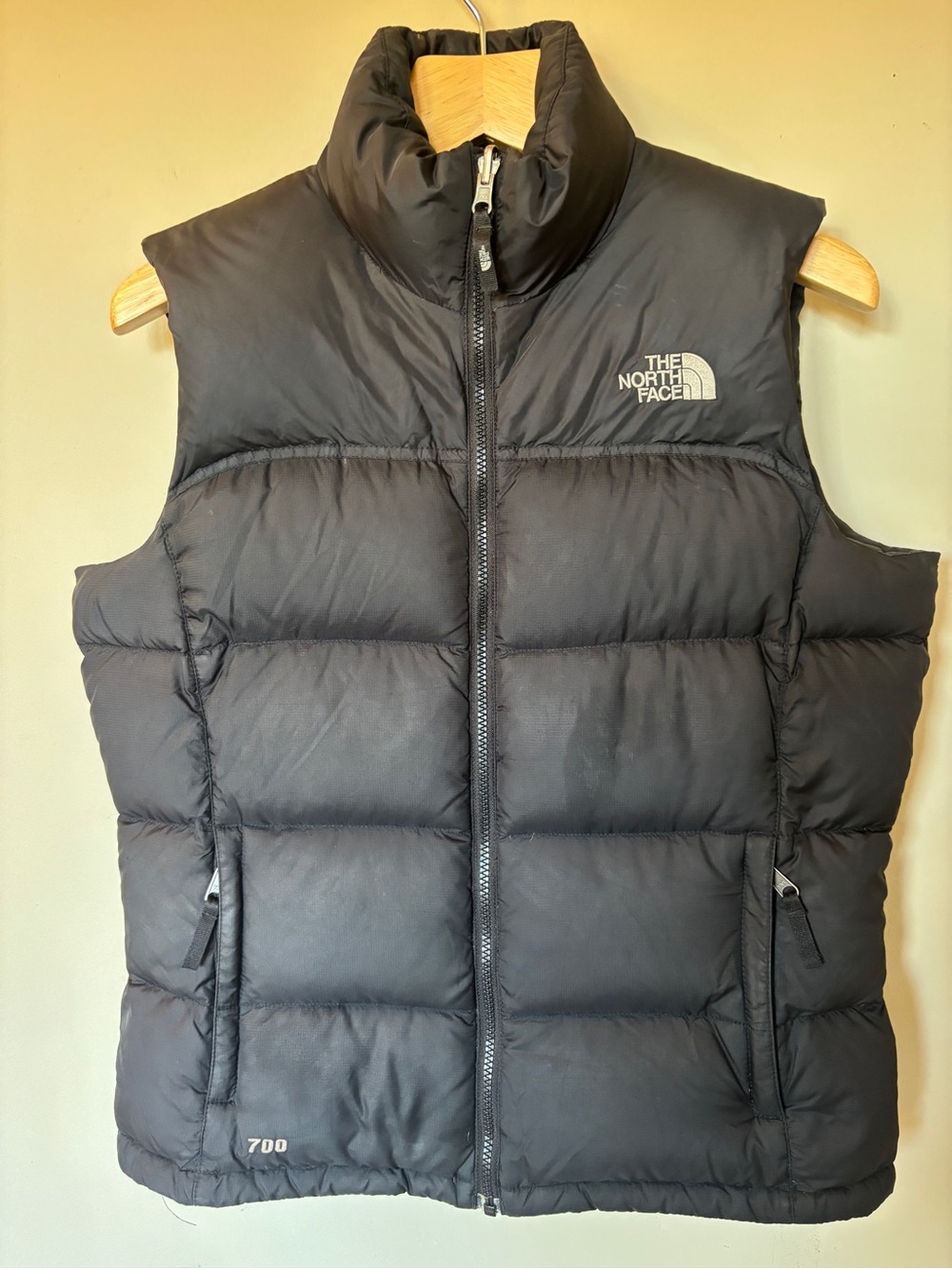 The North Face Black Puffer Vest - Women's Insulated 700 Fill